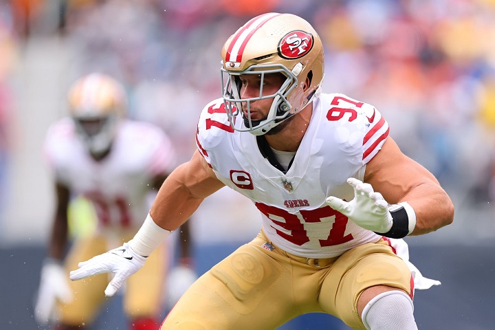Nick Bosa a la chance d'être apprécié par les 49ers de San Francisco